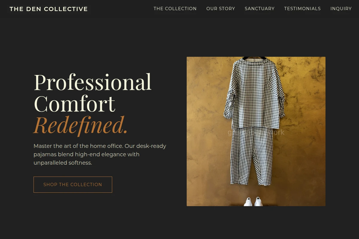 Desk Pajamas